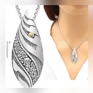 NWT Delvata necklace and pendant